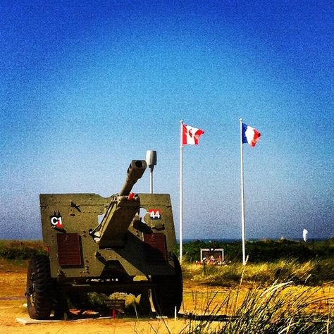 Juno Beach, Normandy, France. How cool is that? So emotional, this was Canada's front on D-Day. I'm sure there are a ton of other WWII sites and museums in Normandy, but this ones especially significant to me. Side note, you can actually surf on Juno Beach. Royal Canadian Navy, So Emotional, Juno Beach, Canadian Armed Forces, Canadian Army, Normandy France, Lest We Forget, Cool Countries, D Day