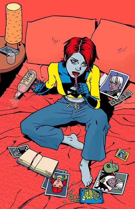 X-Statix Vol 1 10 | Marvel Database | Fandom Mike Allred, U Go Girl, Girls Diary, Women Writers, X Force, Marvel X, Comic Page, Comic Book Covers, Comic Covers