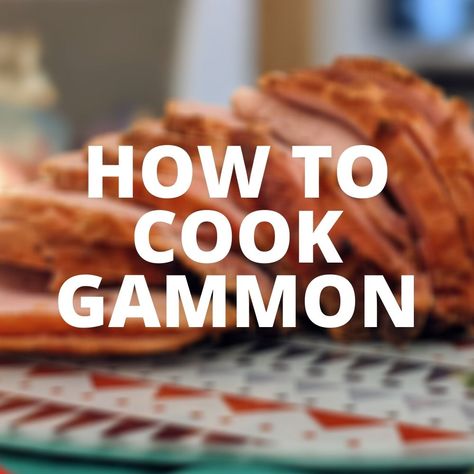 How to Cook a Gammon How To Cook Gammon In Oven, Cooking Gammon, Christmas Gammon Recipes, Baked Gammon, How To Cook Gammon, Roast Gammon, Gammon Recipes, Christmas Ham, How To Cook Ham