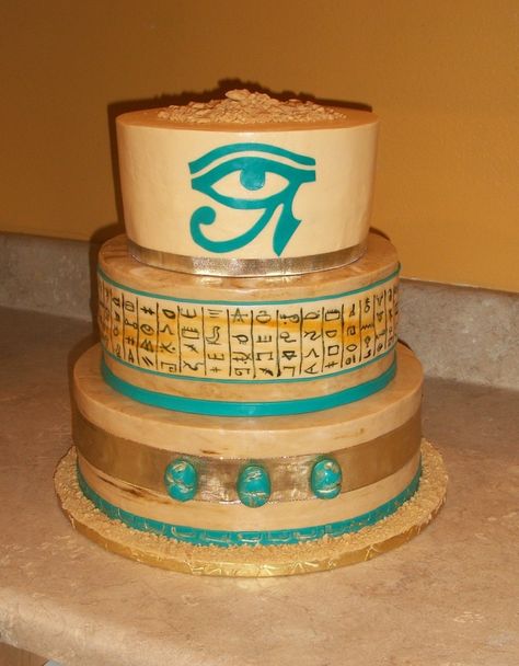 egyptian themed cakes - Google Search Insane Cakes, Egyptian Themed Party, Egyptian Party, Bachelorette Cake, Ancient Egyptians, Novelty Cakes, I Left, Creative Cakes, Cake Inspiration