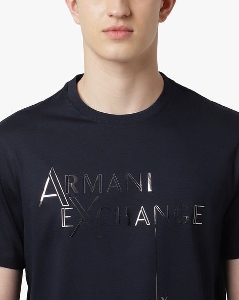 Buy Blue Tshirts for Men by ARMANI EXCHANGE Online | Ajio.com Armani Sweatshirt, Armani Tshirt, Blue Tshirt, Armani Exchange, Brand Design, Half Sleeve, Half Sleeves, Branding Design, India