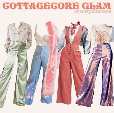 Cottagecore Glam, 70s Inspired Fashion, Mood Board Fashion, Drawing Clothes, Mode Vintage, Character Outfits, Mode Inspiration, 70s Fashion, Aesthetic Outfits