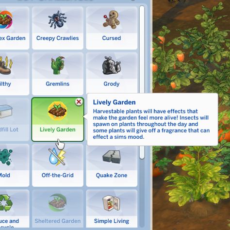 Lively Garden Lot Challenge · Sims 4 Mods Sims 4 Tool Mod, Sims 4 Insect Cc, Plantsim Cc Sims 4, Sims 4 Garden, Sims 4 Challenges, Sims 4 Build, Sims 4 Game, Sims 4 Cc Finds, Maxis Match