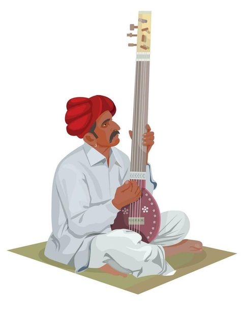 Indian Elements, Wedding Illustration Card, Wedding Card Design Indian, Folk Musician, Wedding Graphics, Illustration Wedding, Indian Illustration, Photoshop Ideas, Background Wedding