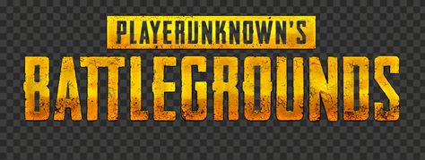 Player Unknown Battlegrounds, Original Background, Player Unknown, No Background, Gold Logo, Png Image, Logo Branding, Png Images, Anime Wallpaper