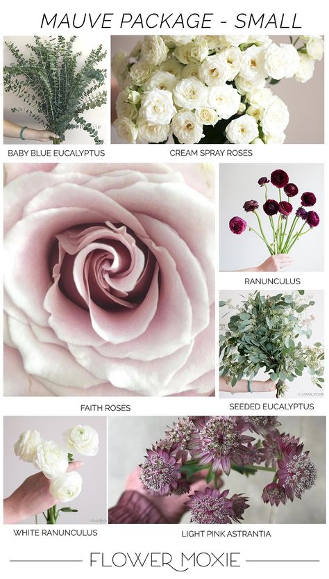 Dark Mauve Wedding Flowers, Mauve Flower Bouquet, Mauve Peonies, Mauve Wedding Flowers, January Wedding Flowers, Floral Reference, Wedding Flower Types, Flower Studies, Mauve Roses