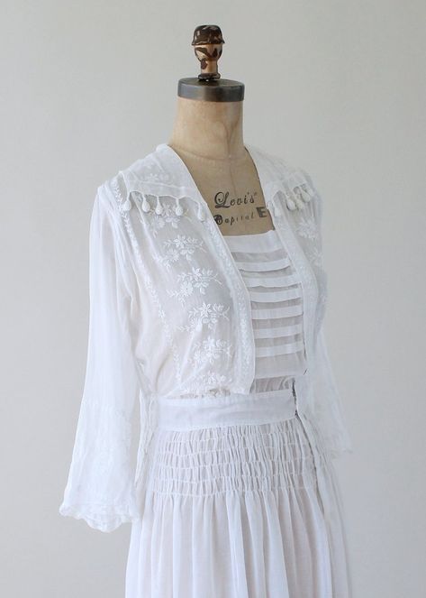 Edwardian Day Dress, 1920s Day Dress, Edwardian Gowns, Country Dress, Gorgeous Summer Dresses, Lawn Party, 1910s Fashion, Sewing Wedding Dress, Crochet Ball