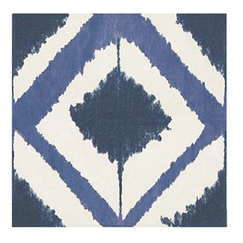 ANNIE SELKE SHADOW NAVY CERAMIC WALL TILE – 6 X 6 IN Blue Backsplash Tile, Navy Walls, Blue Backsplash, Connected Design, Bath Renovation, Annie Selke, Tile Ceramic, The Tile Shop, Bohemian Pattern