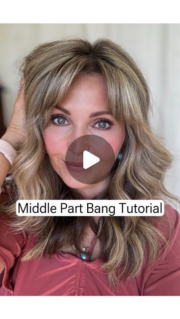 Mel~ 𝐻𝒶𝒾𝓇𝓈𝓉𝓎𝓁𝑒𝓈 & 𝑀𝒶𝓀𝑒𝓊𝓅 on Instagram: "You all love bang/fringe tutorials!! So here’s a more up-to-date way to style your bangs.  Enjoy ❤️. 

FOLLOW ME for more hairstyle tips/tricks 💙🩵

#HairTransformation #hairtutorial #hairtutorialvideo #hairvideos #hairvideotutorial #hairvideoshow #hairshow #hairlooks #hairdo #hairstylist #bangs #fringehair #bangstyle #hairbangs #hairstylesforwomen #prettyhairstyles #simplehairstyles #hairtrends #hairtrends2024 #hairreels #hairgoals #hairoftheweek #womenshaircuts #womenshairstyles #hairinfluencer #hairblogger" Curls And Bangs Hairstyle, How To Blend Bangs Into Hair, How To Dry Curtain Bangs, Fringe Styling Tutorial, Styling Fringe Bangs Tutorial, Volume Bangs Tutorial, Curtain Bangs Long Hair Extensions, Face Framing Bangs Tutorial, How To Style Fringe Bangs