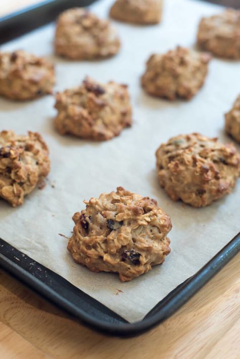 Muesli Cookies, Muesli Breakfast, Portable Breakfast, Cookies For Breakfast, Grab N Go, Back To School Breakfast, Breakfast Cookie Recipe, Weekday Breakfast, Breakfast Cookies Healthy