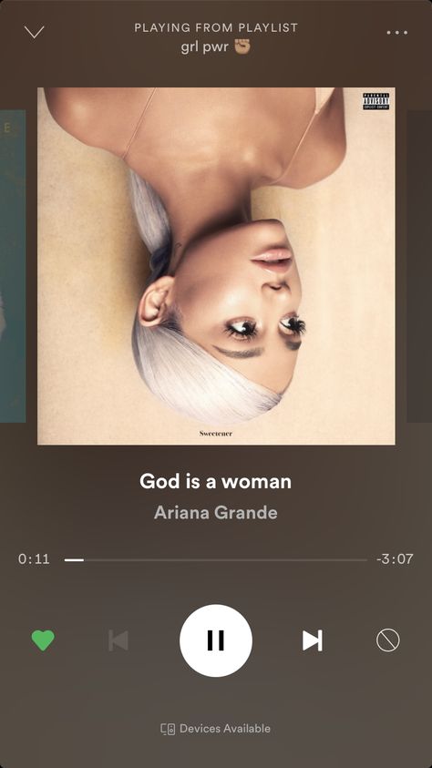 god is a woman / arianna grande  “and i will strike down upon thee with great vengeance and furious anger, those who attempt to poison and destroy my sisters. and you will know my name is the lord when i lay my vengeance upon you.” Ariana Grande Lyrics, God Is A Woman, Ariana Grande Songs, The Light Is Coming, Ariana Grande Sweetener, Ariana Grande Fans, Song Suggestions, Music Collage, Ariana Grande Wallpaper