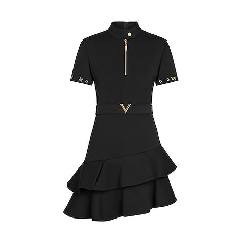 Dresses Collection for Women | LOUIS VUITTON Luis Vuitton Outfits Women, Lv Outfits Women, Louis Vuitton Dress Short, Luis Vuitton Dress, High Fashion Clothing, Louis Vuitton Dress, Women Dress Collection, Chanel Resort, High Fashion Dresses