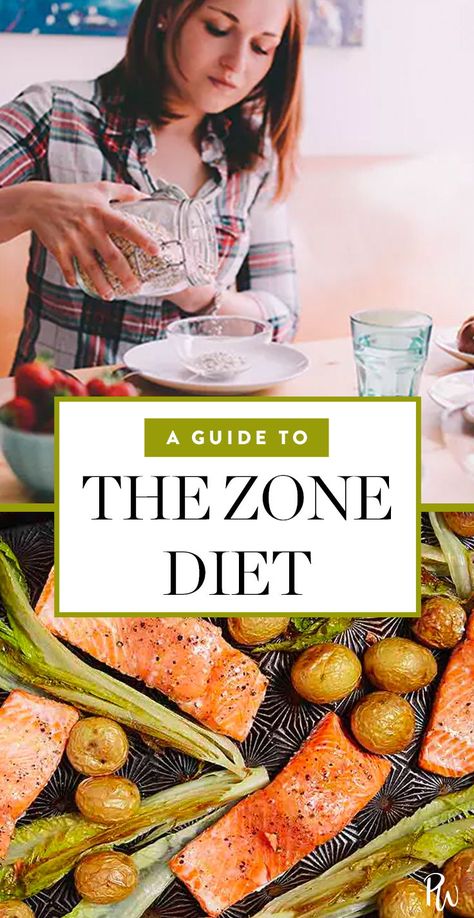 A Guide to The Zone Diet #zonediet #diet #healthyfats #protein #vegetables Zone Diet Blocks, The Zone Diet, Zone Diet Meal Plan, Zone Diet Recipes, Protein Vegetables, Zone Recipes, Vegetable Diet, Zone Diet, Healthy Food Guide