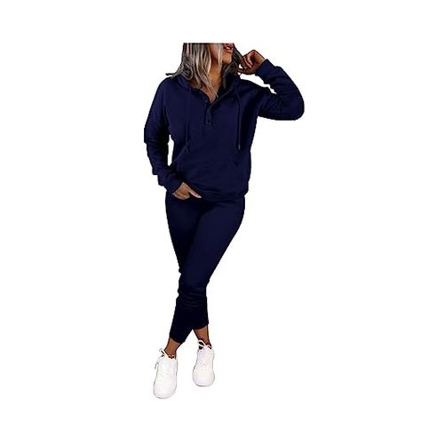 Nimsruc Two Piece Outfits For Women Jogging Suits Casual Sweatsuits Jogger Jogging Suits, Suits Casual, Sweat Suits, Track Suits, Two Piece Outfits, Jogging Suit, Top And Pants Set, Pant Sets, Casual Sportswear