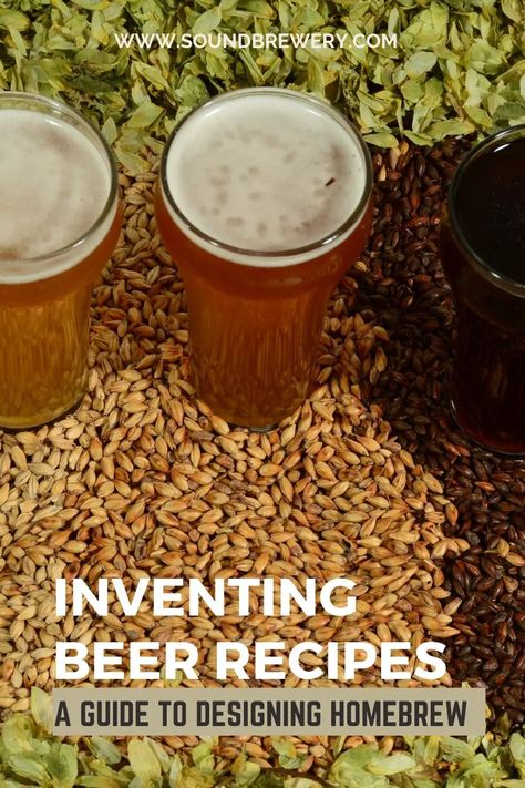 Beer Recipes Homebrew, Beer Brewing Recipes, Beer Ingredients, Brewing Recipes, Beer Making, Brewing Beer, Wheat Beer, Home Brewing Beer, Beer Recipes