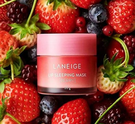 EX 20 g Lip Mask (Berry) Laneige Lip, Berry Lips, Laneige Lip Sleeping Mask, Smooth Lips, Lip Sleeping Mask, Theobroma Cacao, Sleeping Mask, Manicure Y Pedicure, Soft Lips