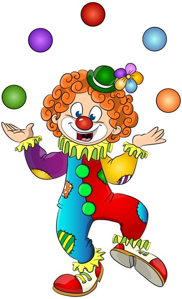 Clown Clipart, Clown Images, Clown Crafts, Carnival Crafts, Circus Crafts, Clown Hat, Art The Clown, Happy Birthday Png, Circus Theme Party