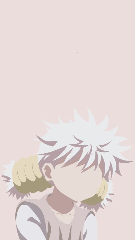 Meruem Komugi Wallpaper, Meruem X Komugi Wallpaper, Komugi Wallpaper, Faceless Anime, Hunter X Hunter Komugi, Linear Drawings, Hunter Wallpaper, Minimalistic Wallpaper, Face Wallpaper