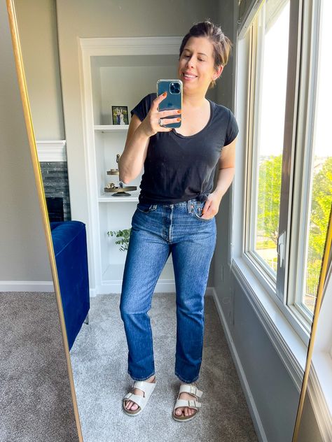 All The Levi's Tried & Compared: 501s, Wedgie Fit, Ribcage & 700 Series - The Mom Edit Ribcage Levis, Levis 501 Women, Mom Edit, Wedgie Jeans, Ribcage Jeans, Levi 501s, Levi’s Jeans, Levi’s 501, Mother Denim