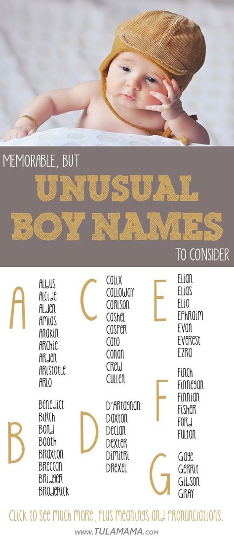 Comprehensive list of unique and unusual boy names. Meanings and pronunciation also included. Click to see over 200 "different" names. Pin it. #babynames #uniquenames Unusual Boy Names, Registry Essentials, Unique Baby Boy Names, Unique Boy Names, Unusual Baby Names, Names Unique, Baby Boom, Unique Baby Names