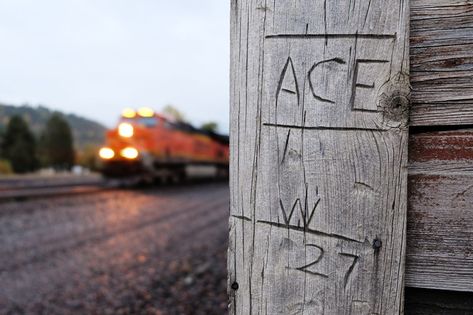 Hobo Code, Hobo Signs, Hobo Art, Abandoned Train Station, Salvation Army, Model Train Layouts, Train Car, The Porch, Train Layouts