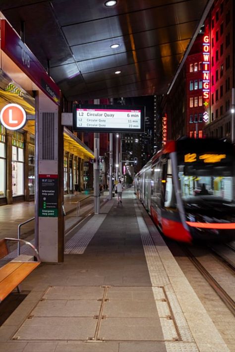 Qvb Sydney, Light Rail Station, Light Rail, Light Project, Town Hall, Safety And Security, Oh The Places Youll Go, Dream Destinations, Sydney Australia