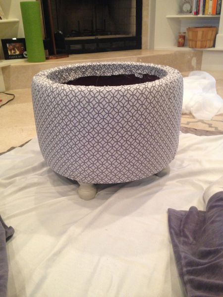 Pouf Ottoman Diy, Circle Ottoman, Diy Storage Ottoman, Round Tufted Ottoman, Diy Ottoman, Round Footstool, Round Storage Ottoman, Ottoman Cover, Tufted Ottoman