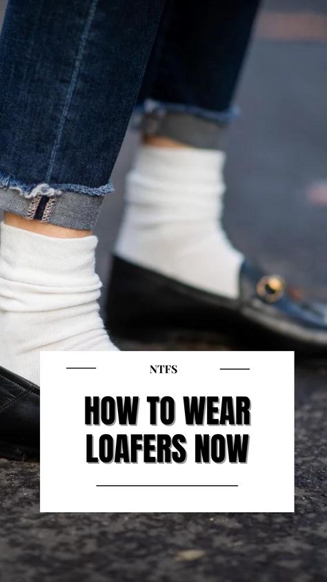 How To Wear Loafers in 2023 — No Time For Style Loafers Outfit Winter, Loafers Outfit Work, Loafers Shoes Outfit, Loafer Outfits Women, Loafers Women Outfit, Loafers With Jeans, Loafers And Jeans, Penny Loafers Outfit, Black Loafers Outfit