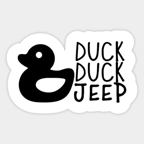 Jeep Ducking Ideas, Jeep Ducks Ideas, Jeep Duck Tags, Jeep Duck Svg, Funny Jeep Decals, Duck Duck Jeep Tags, Duck Duck Jeep, Jeep Ducks, Cricut Projects Christmas