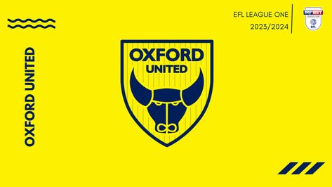 EFL League One Wallpaper 2023 One Wallpaper, Oxford United, Wallpaper 2023, Oxford, The Unit