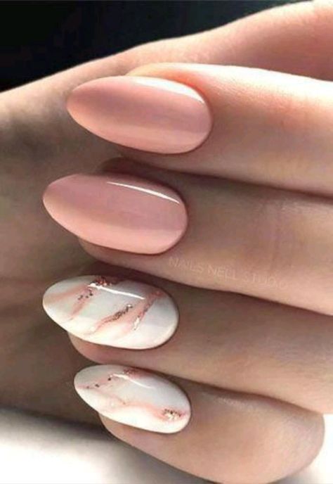 Ongles Rose Pastel, Stars Nails, Marble Nail Designs, Marble Nail, Nude Nail Designs, Marble Nail Art, Wedding Nails Design, Nail Art Wedding, Marble Nails