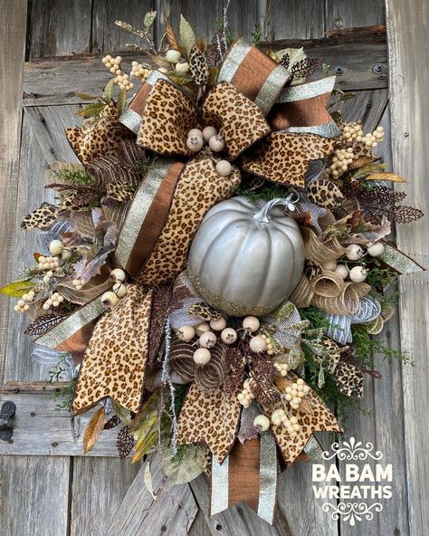 Ba Bam Wreaths, Fall Mesh Wreaths, Fall Deco Mesh Wreath, Fall Decor Wreaths, Fall Deco Mesh, Fall Thanksgiving Wreaths, Halloween Front Porch Decor, Autumn Wreaths For Front Door, Instagram Autumn