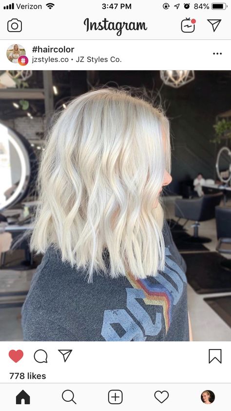 White Blonde Short Hair, Jz Styles Hair Extensions, Platnium Blonde Hair, Jz Styles, 10 Major Winter Hair Colors, Blonde Highlights Short Hair, Short Platinum Blonde Hair, Blonde Hair Goals, Bright Blonde Hair