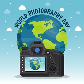 World Photography Day Creative, World Photography Day Poster, World Girls Day, Photography Day Poster, Photo Graphy, World Photography Day, Poster Template Free, Poster Template Design, Happy Birthday Posters