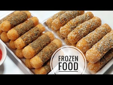 IDE JUALAN FROZEN FOOD TERBARU ‼️ BELUM ADA YANG JUAL MAKANAN UNIK ENAK LARIS MANIS (eng sub) - YouTube Frozen Food Ideas, Cireng Isi, Resep Makanan Beku, Berry Cookies, Fusion Food, Fair Food Recipes, Food Recepie, Small Meals, Frozen Meals