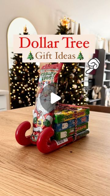 Emma Villaneda on Instagram: "🫢 Sharing my 2 most viral 🎄 Dollar Tree HOLIDAY✨Gift IDEAS!   👉🏻 which one was your favorite?!  ♥️💚♥️👇🏻 SHOPPING list: 🛒 Dollar Tree 2 Candy filled Candy Canes  🛒 Dollar Tree 3 Boxes of Candy  🛒 Dollar Tree Chocolate Santa 🛒 Dollar Tree Holiday Mug  🛒 Dollar Tree Hot Chocolate  🛒 Dollar Tree Fuzzy Socks  🛒 Dollar Tree Peppermint Candy Spoons  SHOP Cordless 🎄HOT GLUE GUN: 👉🏻Click link in Bio 👉🏻Select Amazon Storefront 👉🏻Click ‘DIY Materials’ tab!   #dollartree #christmas #holidaydecor #holiday #diy #craft #homedecor #christmasdiy #outside #design #home #present #giftideas #interior #homedesign #interiordesign #trending #reelvideo #gift #dollartree #dollarstore #kidcraft #creative #christmasdecorations  #tutorial #hacks" Creative Santa Ideas, Christmas Gift Ideas From Dollar Tree, Fuzzy Socks Gift Ideas, Candy Cane Crafts Christmas, Diy Candy Christmas Gifts, Candy Gifts Diy Creative, Diy Dollar Tree Gift Ideas, Dollar Tree Mini Christmas Tree Ideas, Cute Secret Santa Gifts