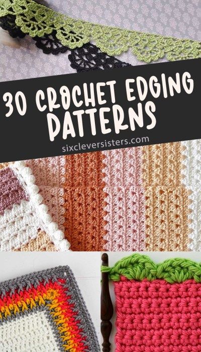 Crochet Borders For Blankets, Crochet Edging Patterns Free, Crochet Scalloped Edge, Crocheted Edging, Crochet Edging Pattern, Crochet Blanket Border, Crochet Blanket Edging, Border Patterns, Crochet Border Patterns