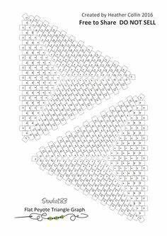 Free printable graph paper--clicking on the one wanted brings up a full page at the site #Seed # ... Kaliedocycles Beaded, Cubic Right Angle Weave, Geometric Beadwork, Seed Bead Patterns Free, Stitch Earrings, Beadwork Tutorial, Right Angle Weave, Beading Patterns Free, Brick Stitch Pattern