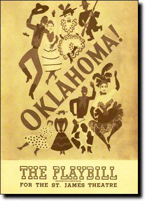 images from the original oklahoma!  | of oklahoma took the title song to be the official anthem of the state ... Oklahoma The Musical, Oklahoma Musical, Broadway Playbills, Broadway Posters, Chorus Line, Trip The Light Fantastic, A Chorus Line, Musical Theatre Broadway, Image Cover