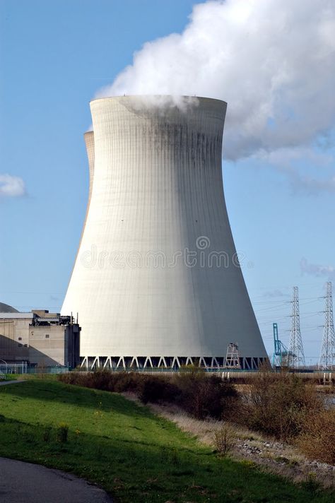 Cool towers. Two cooling towers of a nuclear plant , #Ad, #towers, #Cool, #cooling, #plant, #nuclear #ad Nuclear Plant, Cooling Tower, Power Plant, Pollution, Tower, Electricity, Stock Images, Stock Photos, Sports