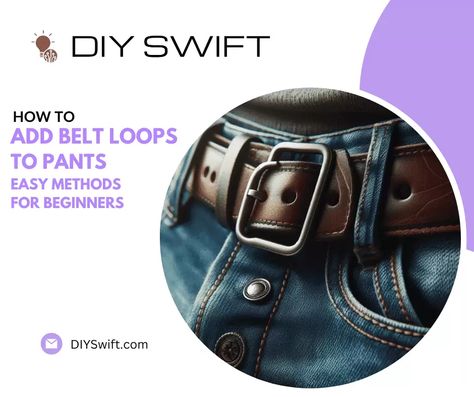 How To Add Belt Loops To Pants? Top 10 Easy Methods For Beginners Sewing Top, Easy Steps, Top 10, Swift, Sewing, 10 Things, Pants, Trousers