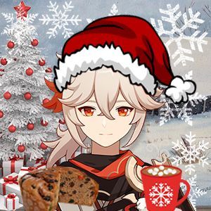 Kazuha Christmas, Genshin Pfp Christmas, Kazuha Pfp Icon, Kazuha Pfp, Pp Photo, Genshin Christmas, Genshin X Honkai, Pfp Christmas, Christmas Pfps