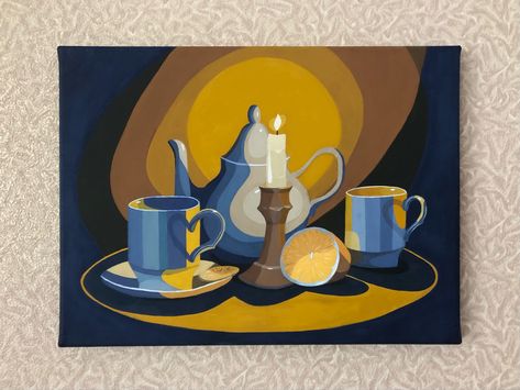 Still Life Acrylic Painting, Op Art Lessons, Free Hand Designs, Canvas Drawings, Still Life Drawing, Classic Paintings, Art Tutorials Drawing, Op Art, Life Drawing