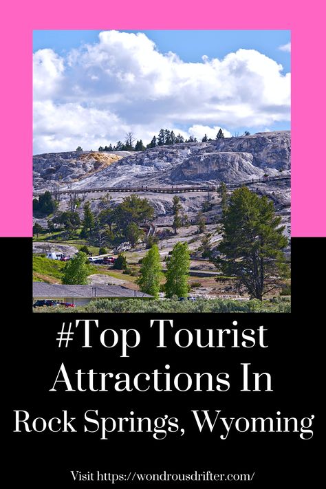 #Top Tourist Attractions In Rock Springs, Wyoming Rock Springs Wyoming, Rock Springs, Travel Destinations Bucket Lists, Us Travel Destinations, Breathtaking Places, Vector Portrait, Jackson Hole, Road Trip Usa, America Travel