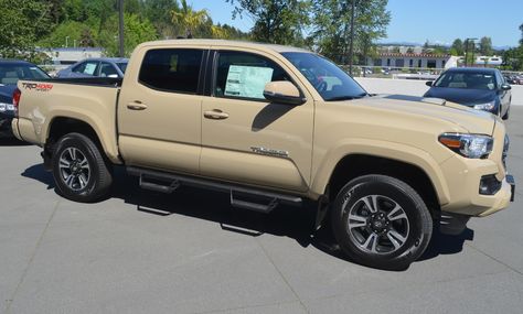 Example of Quicksand paint on a 2016 Toyota Tacoma Sand Paint Color, 2016 Tacoma, 2016 Toyota Tundra, 2017 Toyota Tacoma, 2014 Toyota Fj Cruiser, Toyota Trucks, Toyota Fj Cruiser, Color Cafe, Fj Cruiser