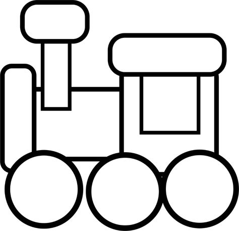 Trains Preschool, Train Clipart, Train Template, Train Coloring Pages, Boys Quilt Patterns, Train Drawing, Guitar Drawing, Preschool Coloring Pages, Pattern Coloring Pages