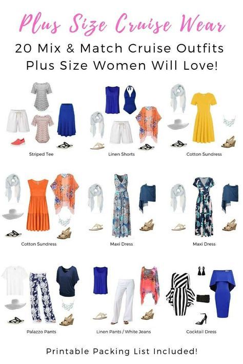 Cruise Outfits Plus Size, Plus Size Cruise Outfits, Summer Cruise Outfits, Outfits Plus Size Women, Cruise Outfits Caribbean, Cruise Wardrobe, Cruise Attire, Cruise Fashion, Mode Tips