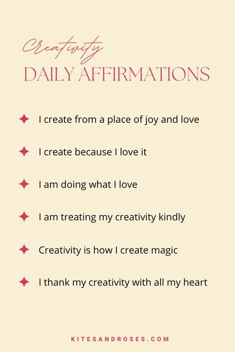 Career Affirmations, The Artist's Way, Birth Affirmations, Health Affirmations, Healing Affirmations, Gratitude Affirmations, Being Creative, Writing Therapy, Daily Positive Affirmations