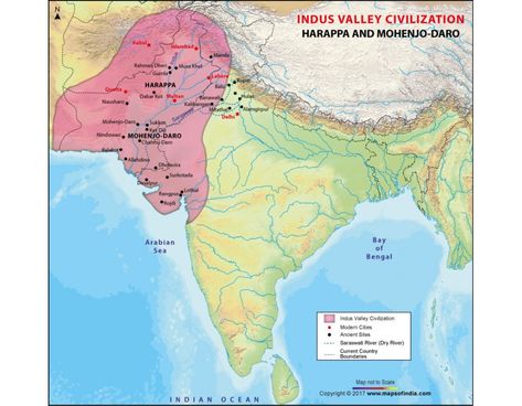 Buy Indus Valley Civilization Map online Ancient India Map History, Harappan Civilization Map, Indus Valley Civilization Mind Map, Indus Valley Civilization Map, North America Continent Map, Economics Art, Anunnaki Gods, Africa Continent Map, Indus Valley Civilisation