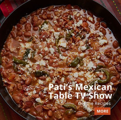 Pati's Mexican Table TV Show Recipes Pati's Mexican Table Recipes, Paleo Mexican Recipes, Patti Jinich, Patti Jinich Recipes, Paleo Mexican, Patis Mexican Table, Pati Jinich, Authentic Mexican Recipes, Mexican Breakfast Recipes